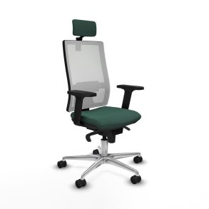 Kontorstol med hovedgrde Piqueras y Crespo 2D086N2 Grn