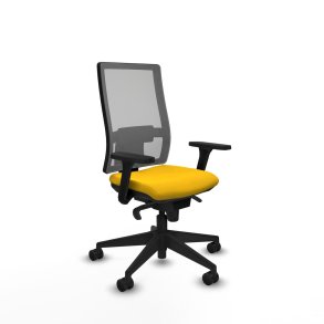 Kontorstol Piqueras y Crespo 3D066N0 Gul