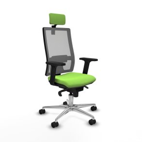 Kontorstol med hovedgrde Piqueras y Crespo 2D086N2 Pistacie