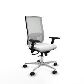 Kontorstol Piqueras y Crespo 3D086N0 Hvid