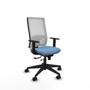 Kontorstol Piqueras y Crespo 1D066N0 Himmelbl