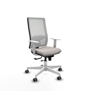 Kontorstol Piqueras y Crespo 4B026G0 Hvid