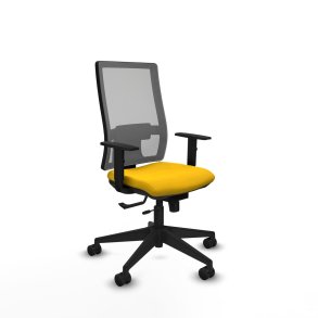 Kontorstol Piqueras y Crespo 1D066N0 Gul