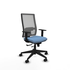 Kontorstol Piqueras y Crespo 1D066N0 Himmelbl