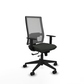 Kontorstol Piqueras y Crespo 1D066N0 Sort