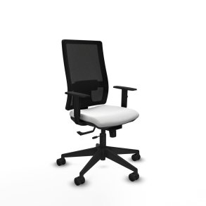 Kontorstol Piqueras y Crespo 1D066N0 Hvid