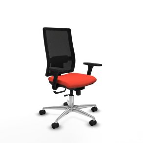 Kontorstol Piqueras y Crespo 3D086N0 Mrk orange