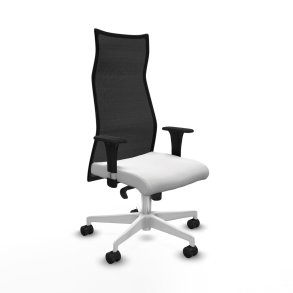 Kontorstol Albacete Piqueras y Crespo B1C026N Hvid