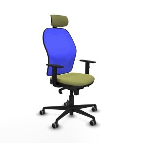 Kontorstol med hovedgrde Piqueras y Crespo 1D036G2 Grn