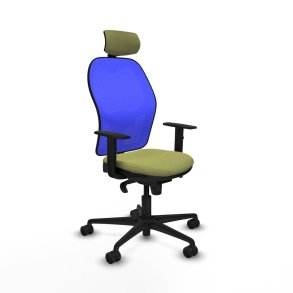 Kontorstol med hovedgrde Piqueras y Crespo 1D036N2 Grn