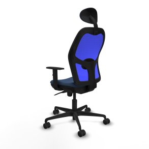 Kontorstol med hovedgrde Jorquera Piqueras y Crespo 1D036N1 Marinebl