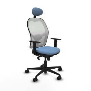 Kontorstol med hovedgrde Jorquera Piqueras y Crespo 1D036N1 Himmelbl