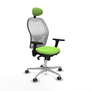 Kontorstol med hovedg�rde Piqueras y Crespo 3D086G1 Pistacie