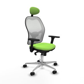 Kontorstol med hovedg�rde Piqueras y Crespo 3D086N1 Pistacie