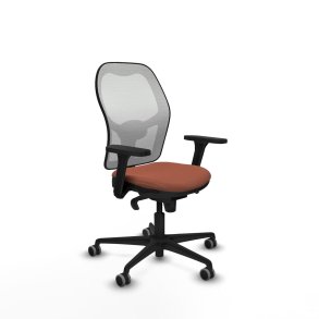 Kontorstol Piqueras y Crespo 3D036G0 Hvid Brun