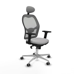 Kontorstol med hovedg�rde Jorquera Piqueras y Crespo 2D086G1 Lysegr�