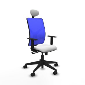 Kontorstol med hovedg�rde Motilla Piqueras y Crespo 1D066N1 Hvid