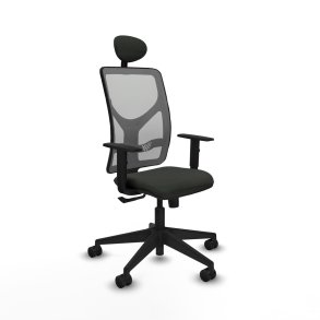 Kontorstol med hovedg�rde Motilla Piqueras y Crespo 1D066N1 Sort