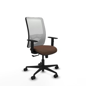 Kontorstol Zulema Piqueras y Crespo 1D036N0 Hvid M�rkebrun