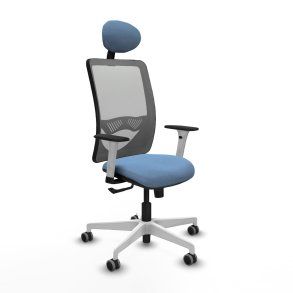 Kontorstol med hovedg�rde Zulema Piqueras y Crespo 1B026G1 Himmelbl�