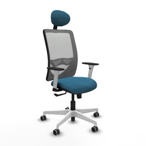 Kontorstol med hovedg�rde Zulema Piqueras y Crespo 1B026G1 Gr� Petroleum gr�n