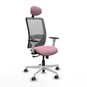Kontorstol med hovedg�rde Zulema Piqueras y Crespo 1B026G1 Pink