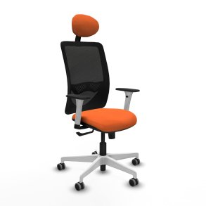 Kontorstol med hovedg�rde Zulema Piqueras y Crespo 1B026G1 Orange