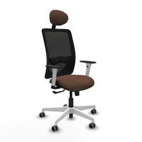 Kontorstol med hovedg�rde Zulema Piqueras y Crespo 1B026G1 M�rkebrun