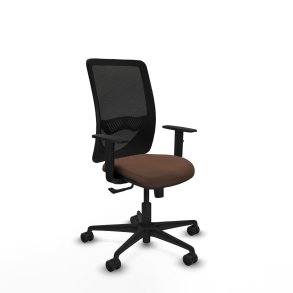 Kontorstol Zulema Piqueras y Crespo 1D036N0 Sort M�rkebrun