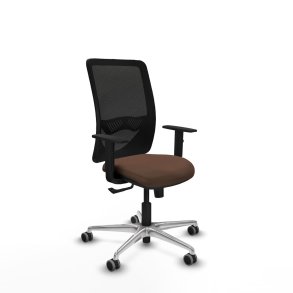 Kontorstol Zulema Piqueras y Crespo 1D086G0 Sort M�rkebrun