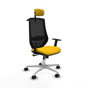 Kontorstol Piqueras y Crespo D086N2H Gul