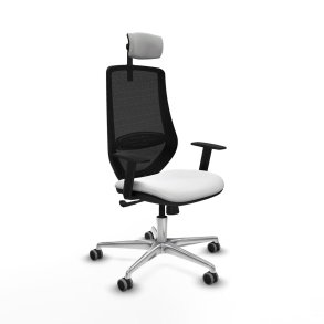 Kontorstol Piqueras y Crespo D086G2W Hvid