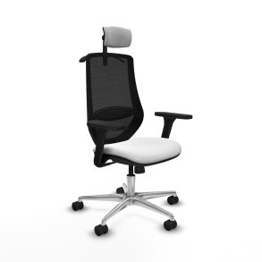 Kontorstol med hovedg�rde Mardos Piqueras y Crespo D086N2H Hvid