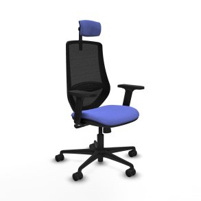 Kontorstol med hovedg�rde Mardos Piqueras y Crespo D036N2W Lysebl�