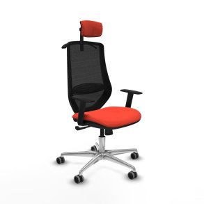 Kontorstol med hovedg�rde Mardos Piqueras y Crespo D086G2H M�rk orange