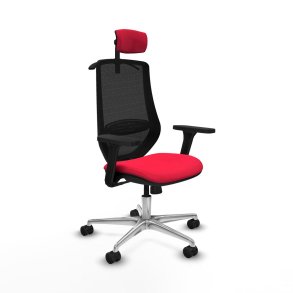 Kontorstol med hovedg�rde Mardos Piqueras y Crespo D086N2H R�d