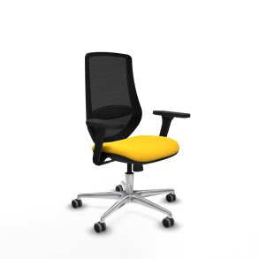 Kontorstol Piqueras y Crespo D086G0W Gul