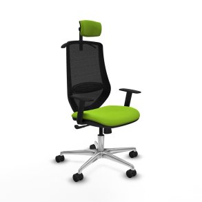 Kontorstol med hovedg�rde Mardos Piqueras y Crespo D086N2H Pistacie