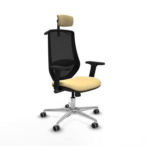 Kontorstol med hovedg�rde Mardos Piqueras y Crespo D086G2H Fl�defarvet