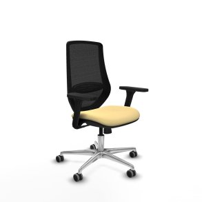 Kontorstol Piqueras y Crespo D086G0W Fl�defarvet