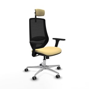 Kontorstol Piqueras y Crespo D086G2W Fl�defarvet