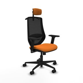 Kontorstol med hovedg�rde Mardos Piqueras y Crespo D036N2H Orange