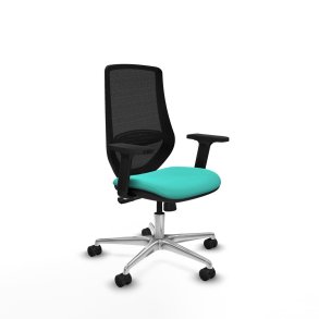 Kontorstol Piqueras y Crespo D086N0W Turkisbl�