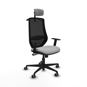 Kontorstol med hovedg�rde Mardos Piqueras y Crespo D036G2H Lysegr�