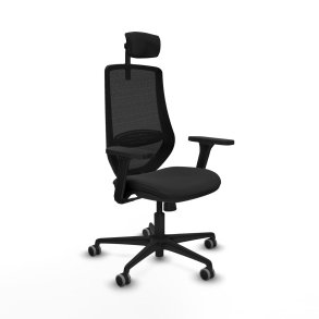 Kontorstol Piqueras y Crespo D036G2W Sort