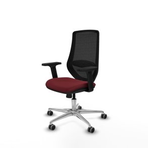 Kontorstol Piqueras y Crespo D086G0W R�dbrun