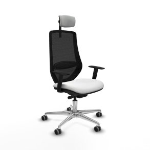 Kontorstol Piqueras y Crespo D086G2W Hvid