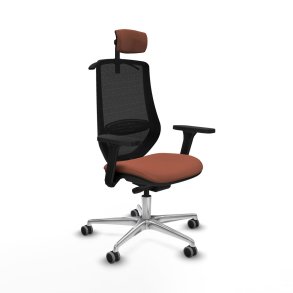 Kontorstol med hovedg�rde Mardos traslack bali Piqueras y Crespo D086G2H Brun Sort