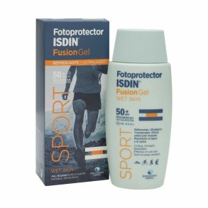 Solbeskyttelse - gel Isdin 690018548 Gel SPF 50+ (3 enheder)