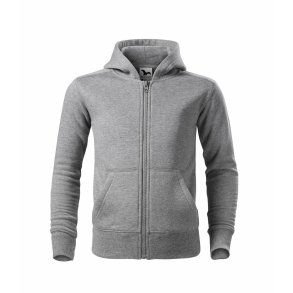 Sweatshirt med htte til piger Malfini Trendy Zipper Jr